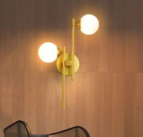 دیوارکوب فلزی مدرن حبابی D131