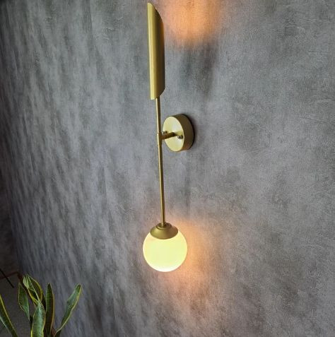 دیوارکوب مدرن فلزی حبابی D127