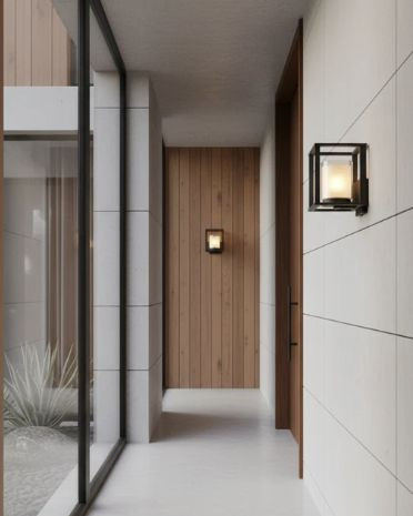 دیوارکوب فلزی مدرن D105