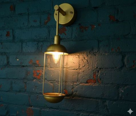 دیوارکوب فلزی مدرن D135