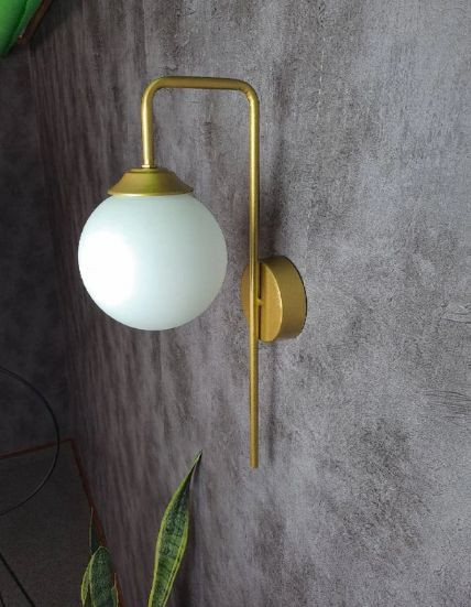 لوستر دیواری فلزی حبابدار D124