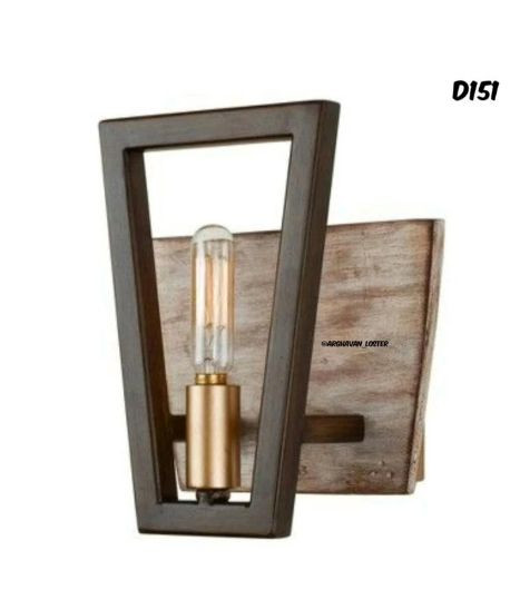 دیوارکوب فلزی مدرن D151