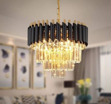 لوستر کریستالی c105 قطر ۶۰