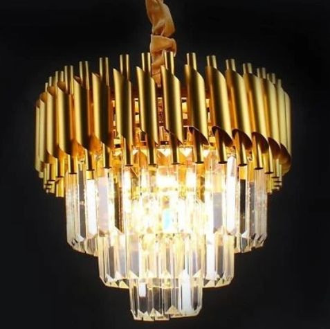 لوستر کریستالی c105 قطر ۶۰
