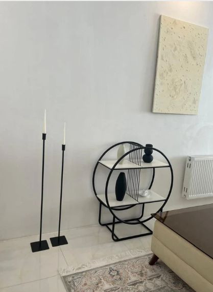 جاشمعی مدرن فلزی کنارسالنی N104