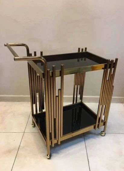 ترولی میزبار فلزی کنار سالنی M125