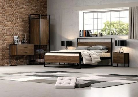 تخت خواب مدرن فلزی مدل B102