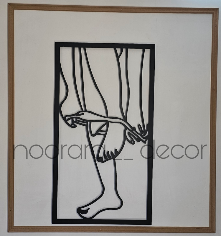 ست تابلو لیزری مدرن فلزی فانتزی کد t.200